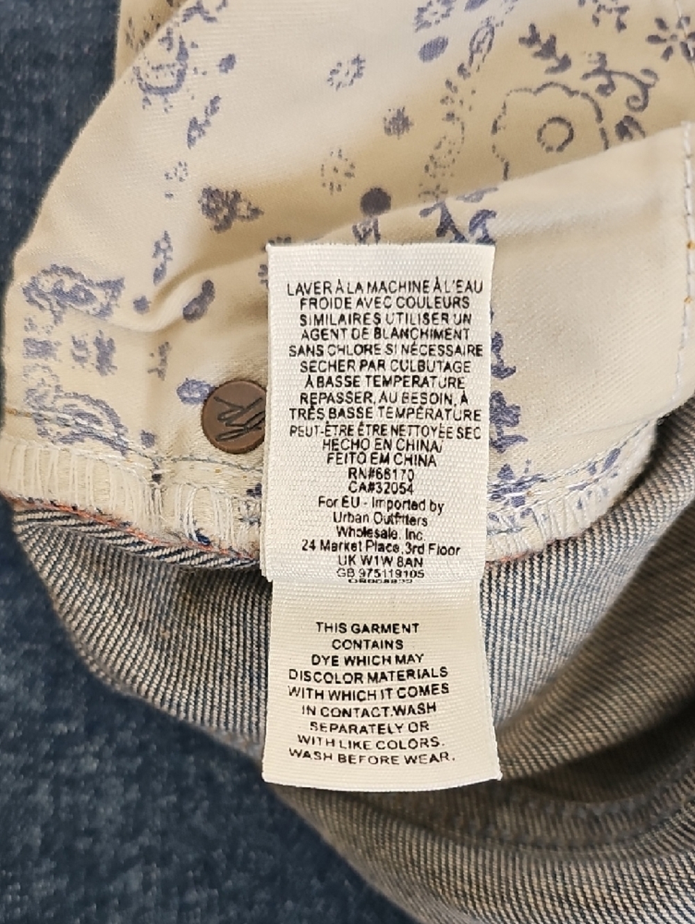 We The Free Medium Blue Flare Jeans - Picture 5 of 6